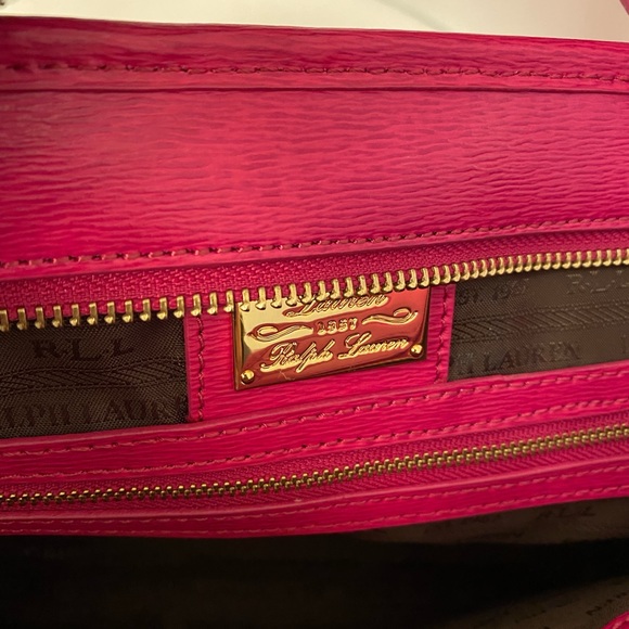 Polo Ralph Lauren Saffiano Leather Tote Bag - Picture 3 of 9